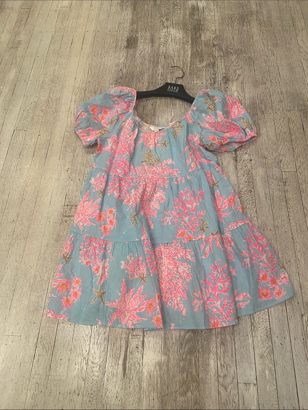 Lilly Pulitzer Blue and Pink Puff Sleeve Floral Dress
New size large - Picture 9 of 12